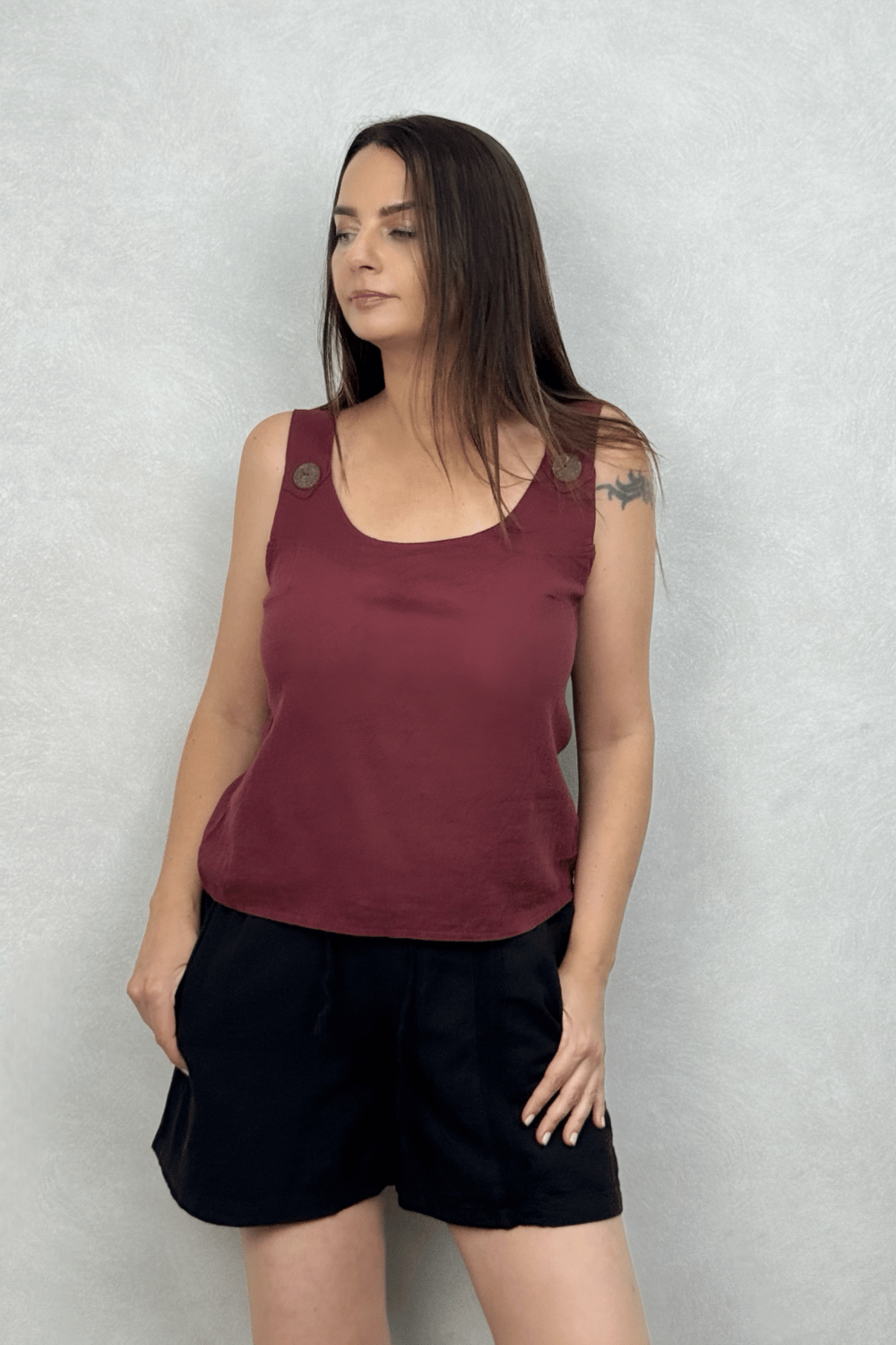 Lipa Kısa Şort - Siyah