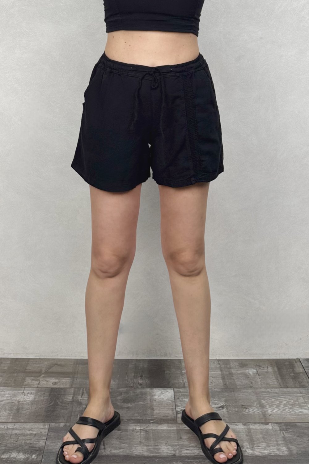Lipa Kısa Şort - Siyah
