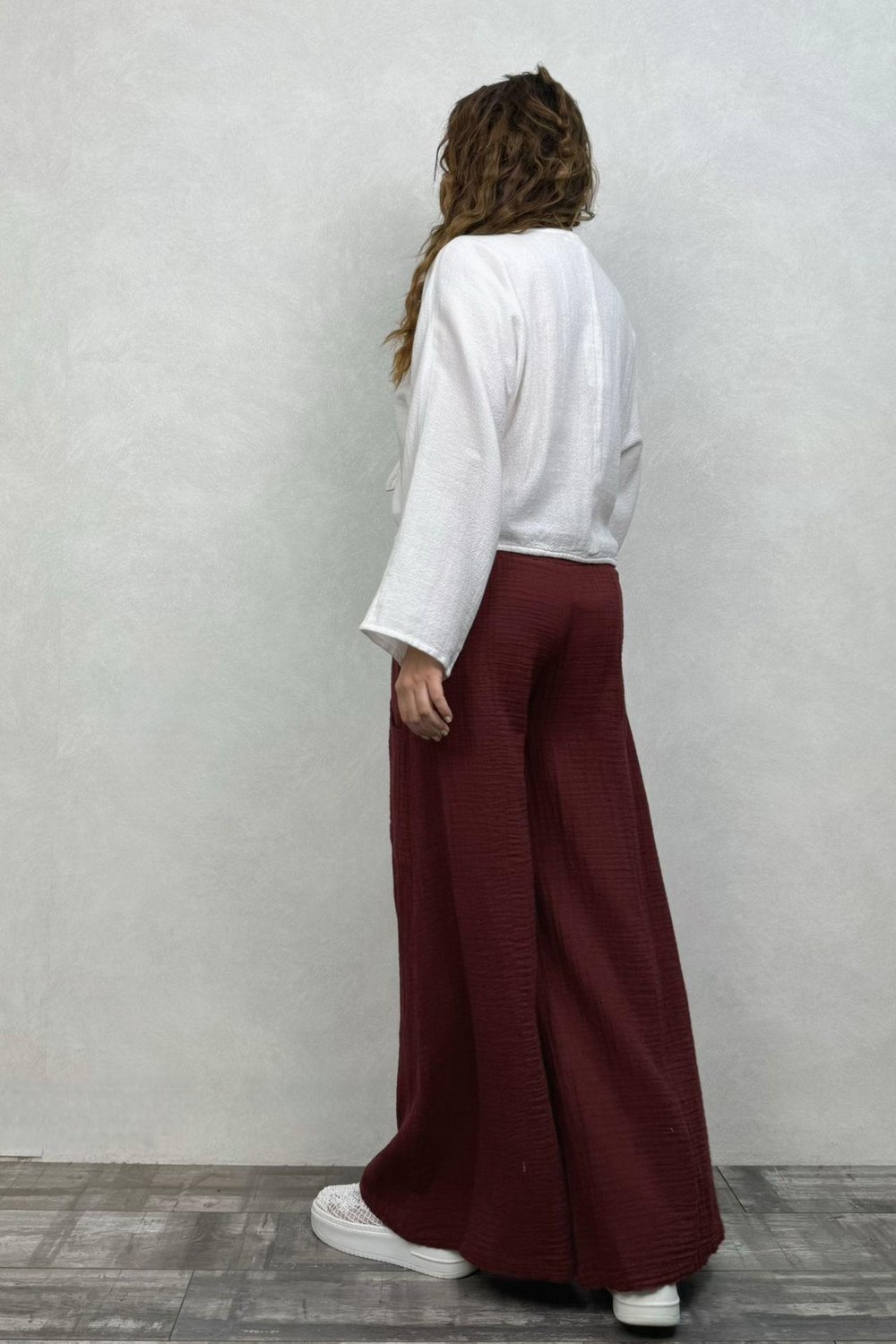 Lyra Nature Bağlamalı Bluz Bolero - Beyaz