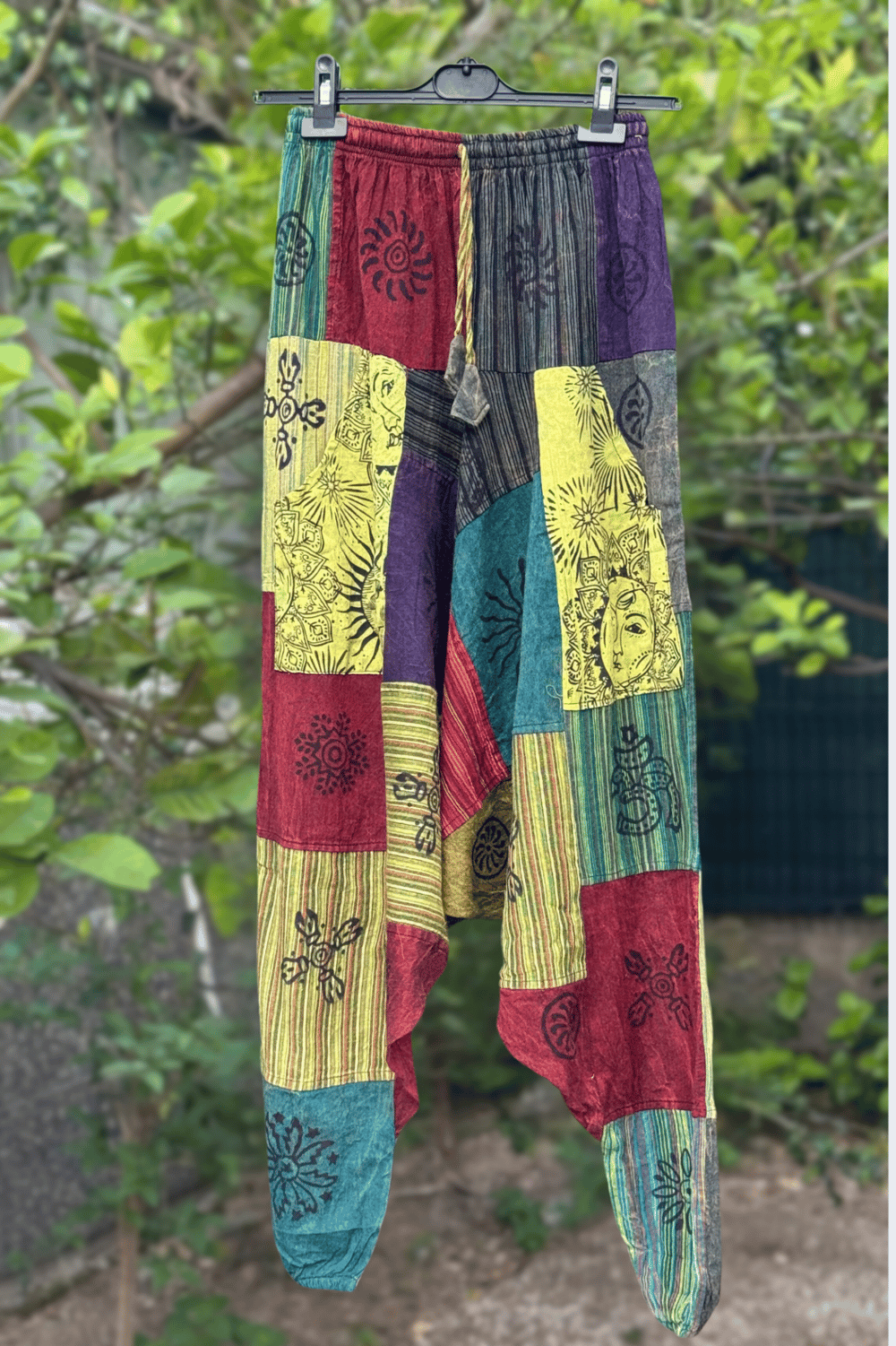 Nepal Patch Şalvar - Çok Renkli 2