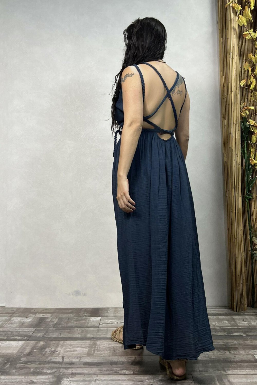 Blanca Niobe Elbise - Midnight Navy Lacivert