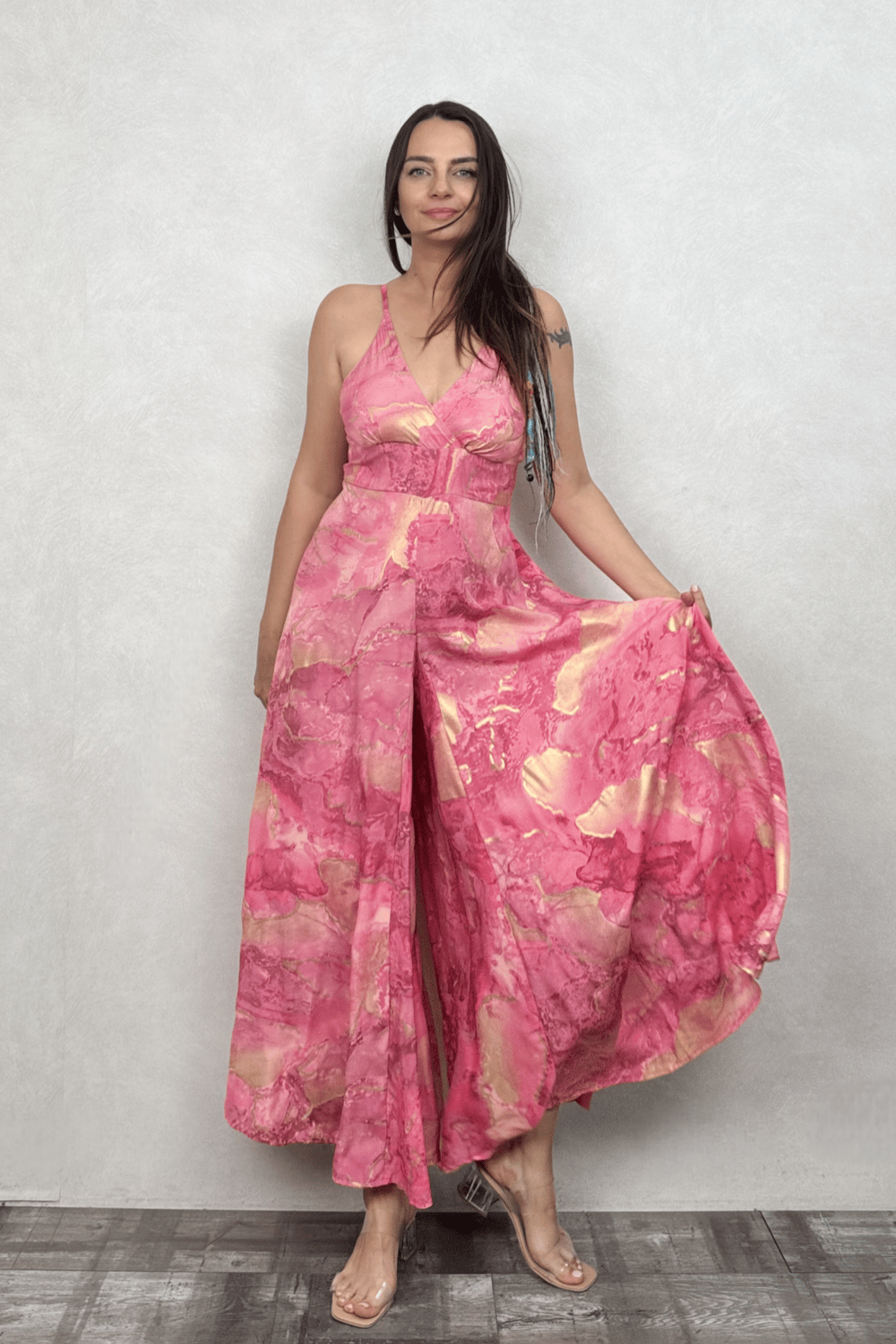 Salome İpek Tulum - Pembe Gold