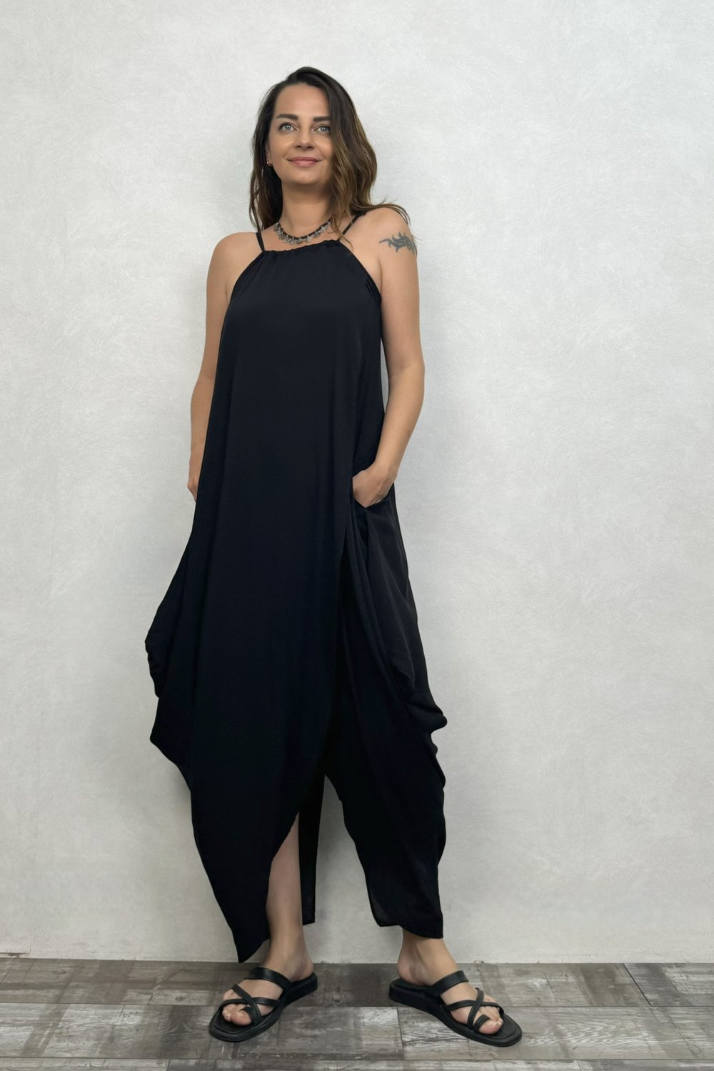 Thalia Elbise - Siyah