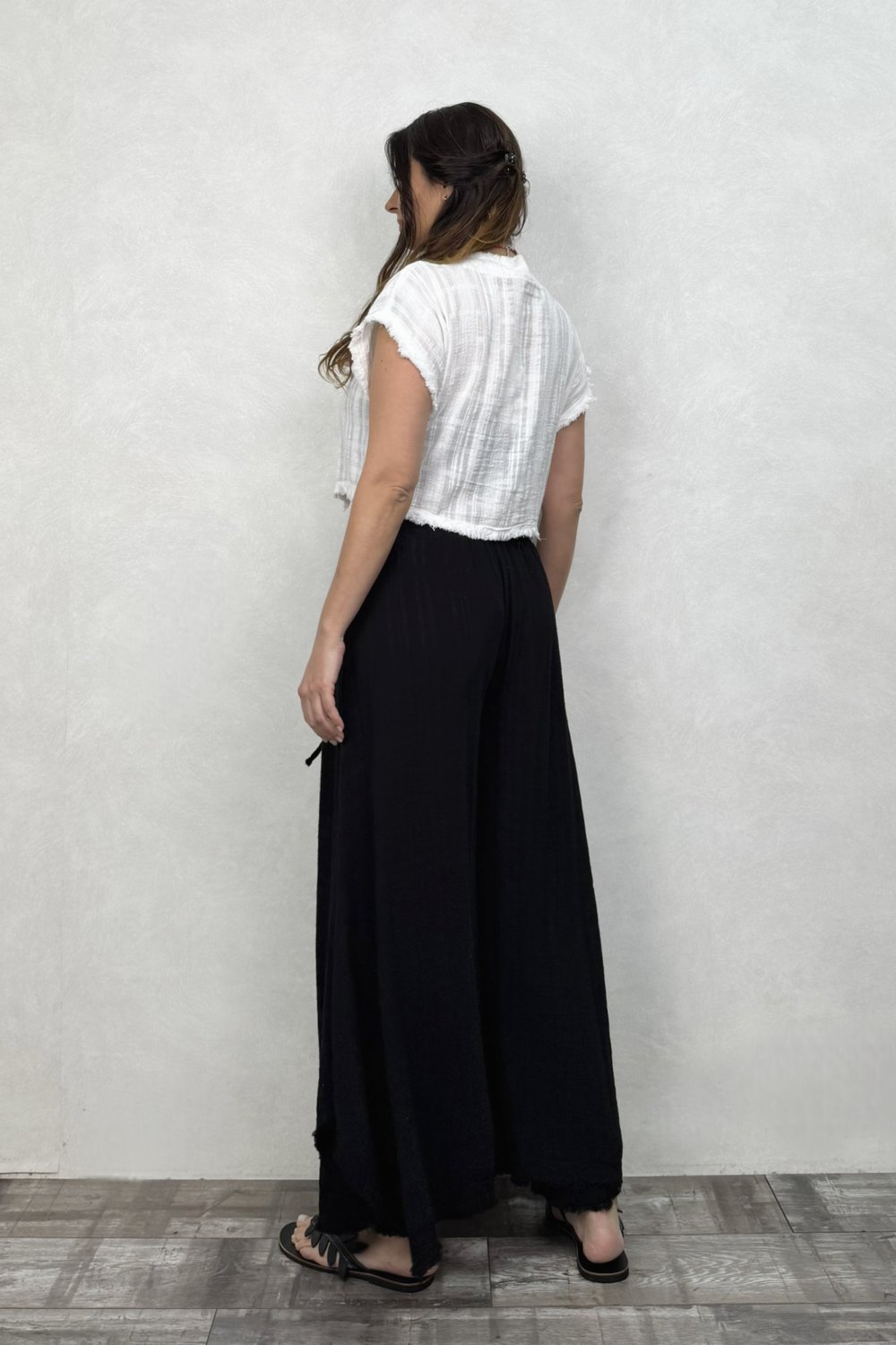 Vialis Müslin Bluz White - Beyaz
