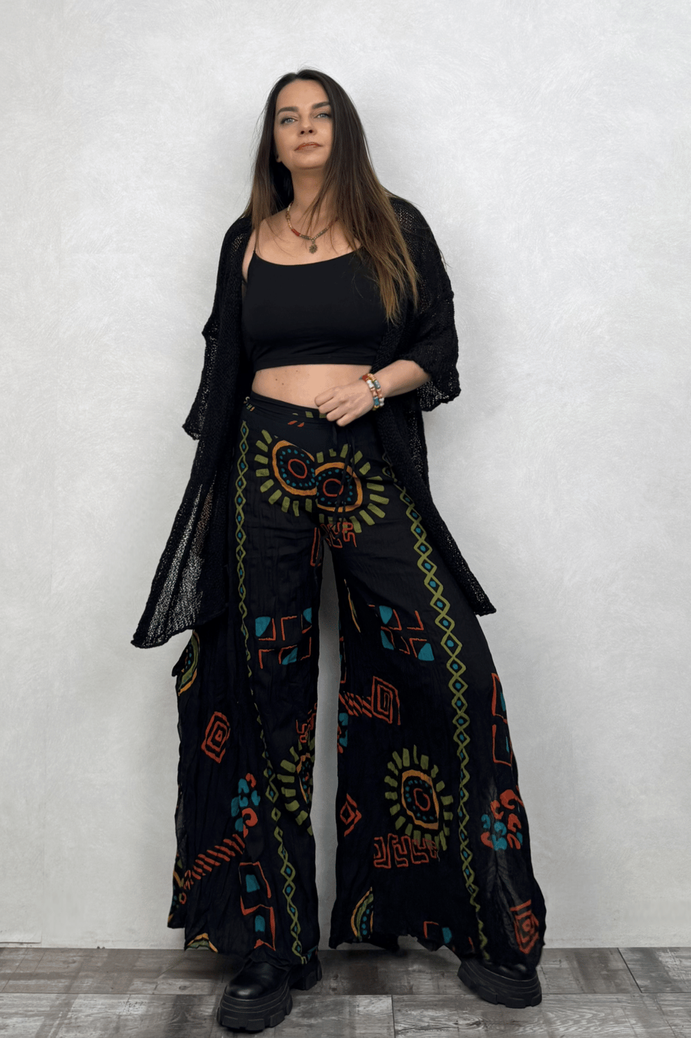 Yarasa Pantolon -Siyah