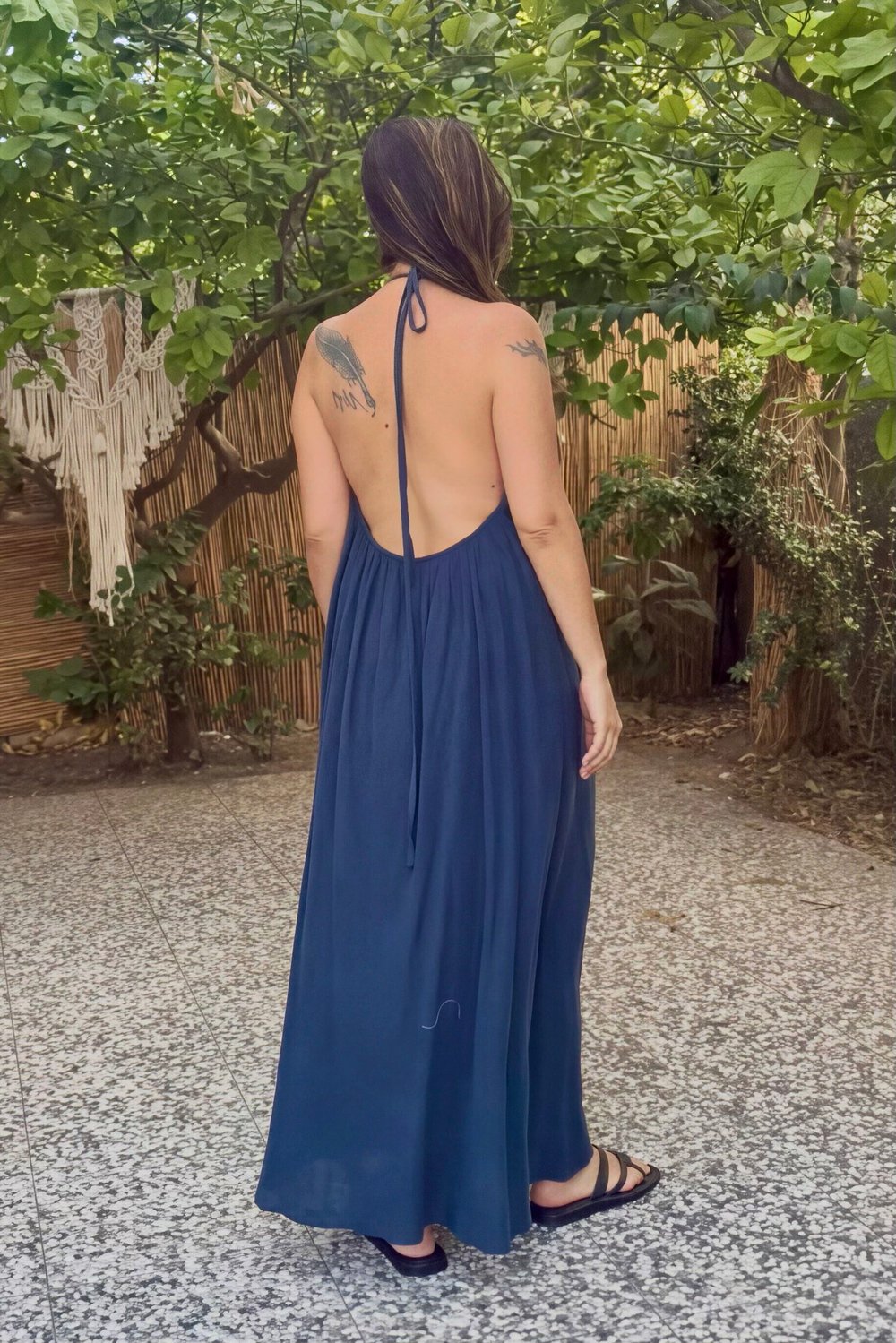 Blanca Calisto Elbise  - Midnight Navy Lacivert