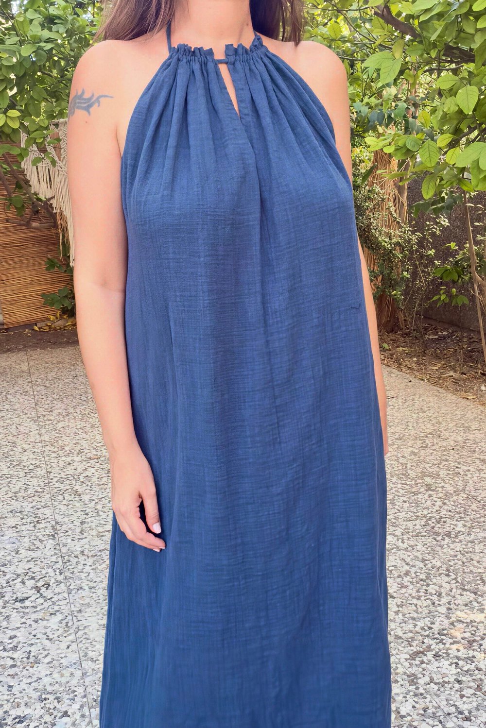 Blanca Calisto Elbise  - Midnight Navy Lacivert