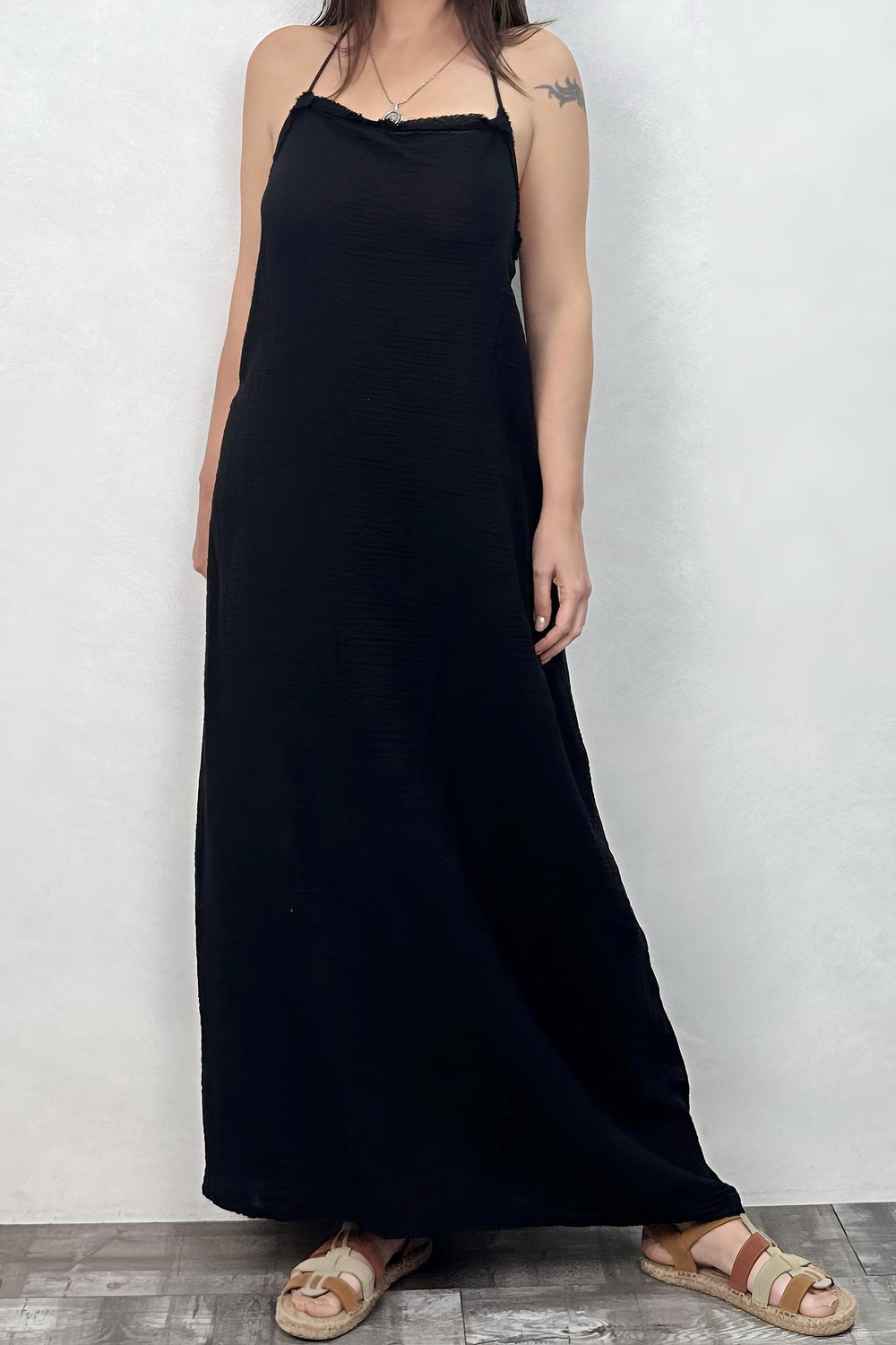 Blanca Gaia Milos Elbise - Siyah