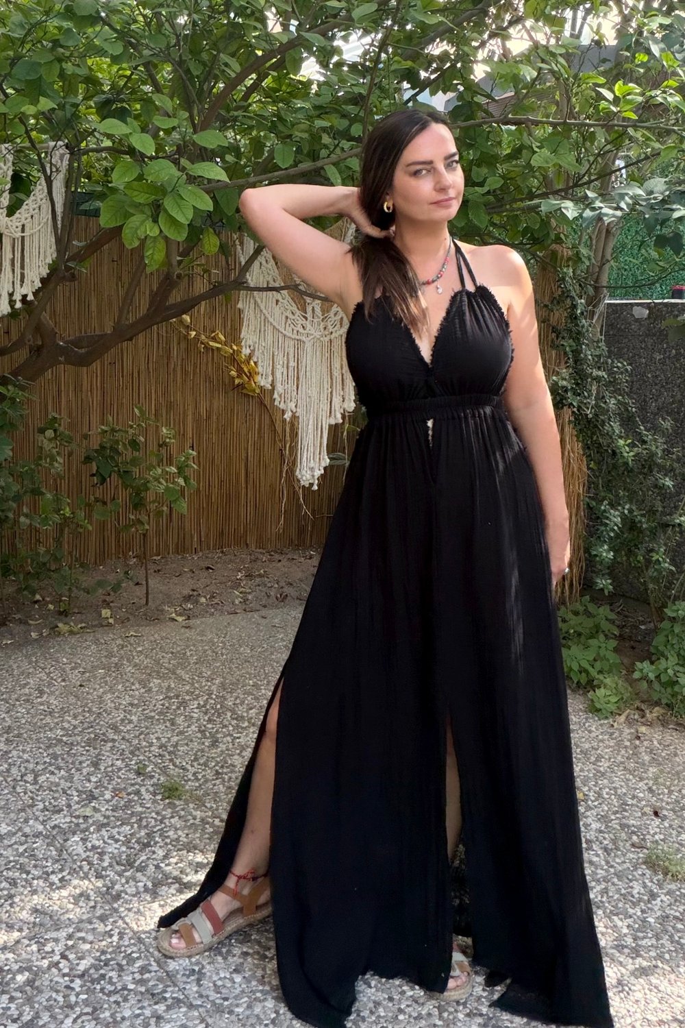 Blanca Lilith Elbise - Siyah