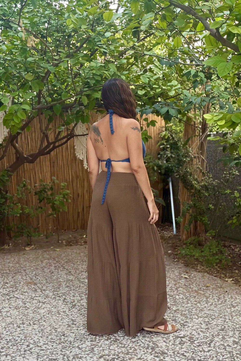 Blanca Paloma Pantolon - Neutral Brown Doğal Kahve