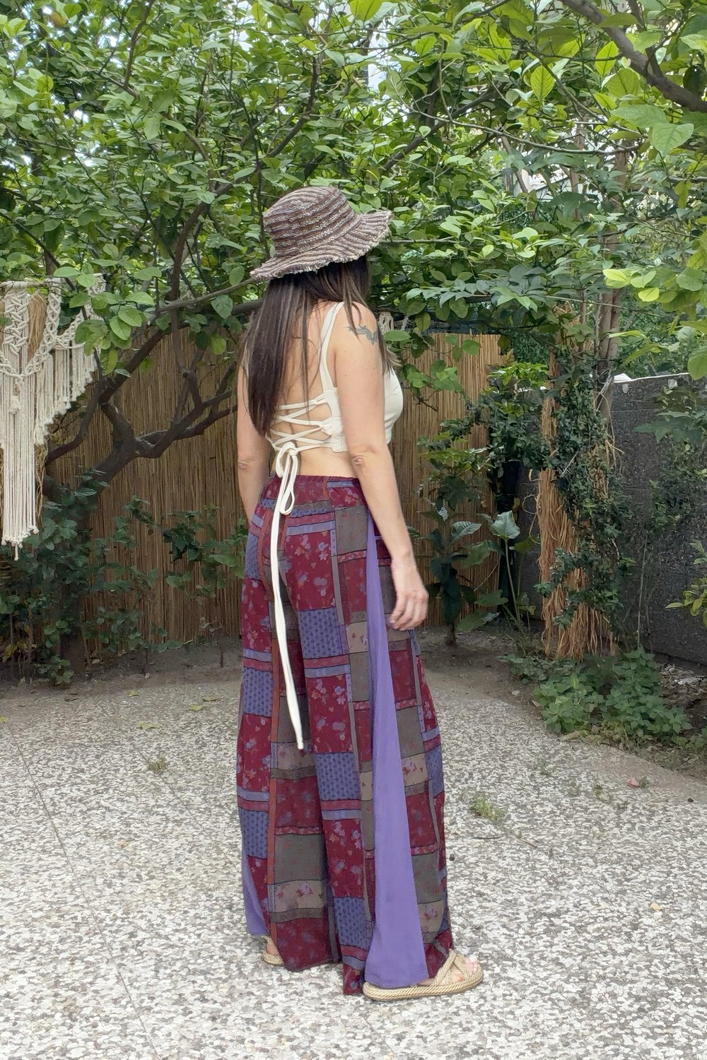 Freewind Boho Pantolon - Mor