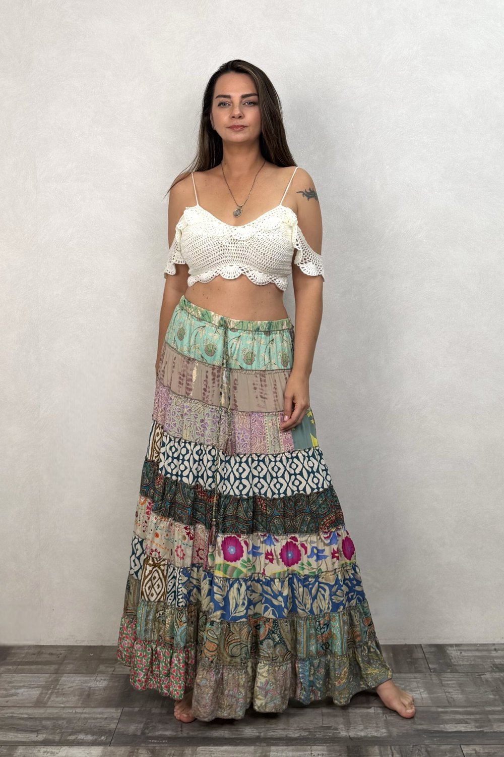 Gypsy Patch İpek Etek - Uno 1