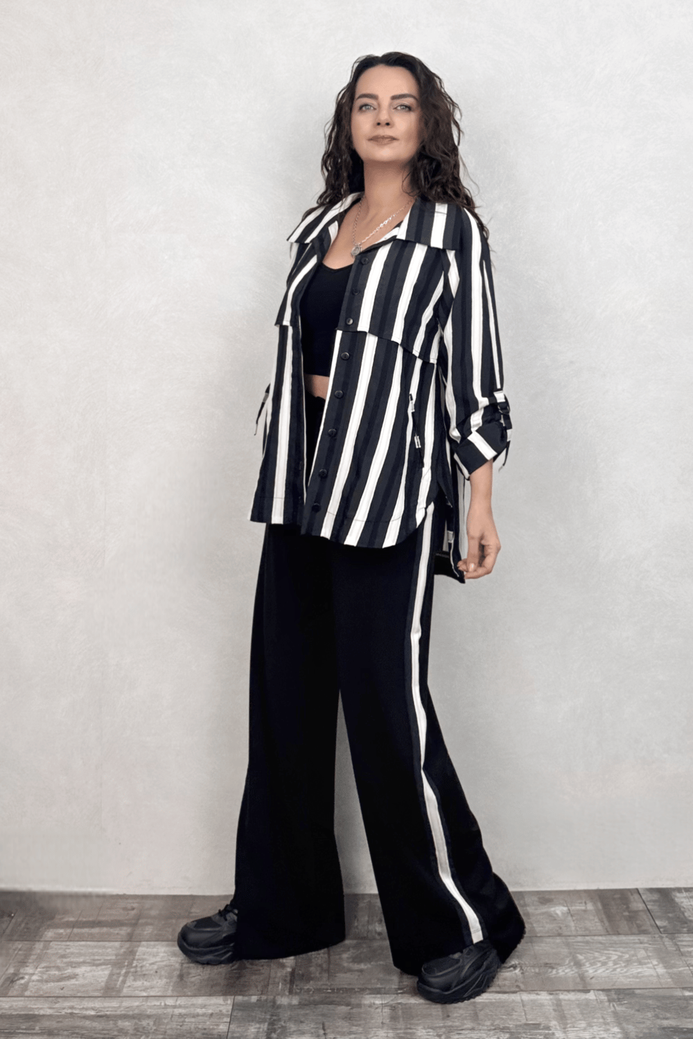 Lamante Noir Pantolon - Siyah