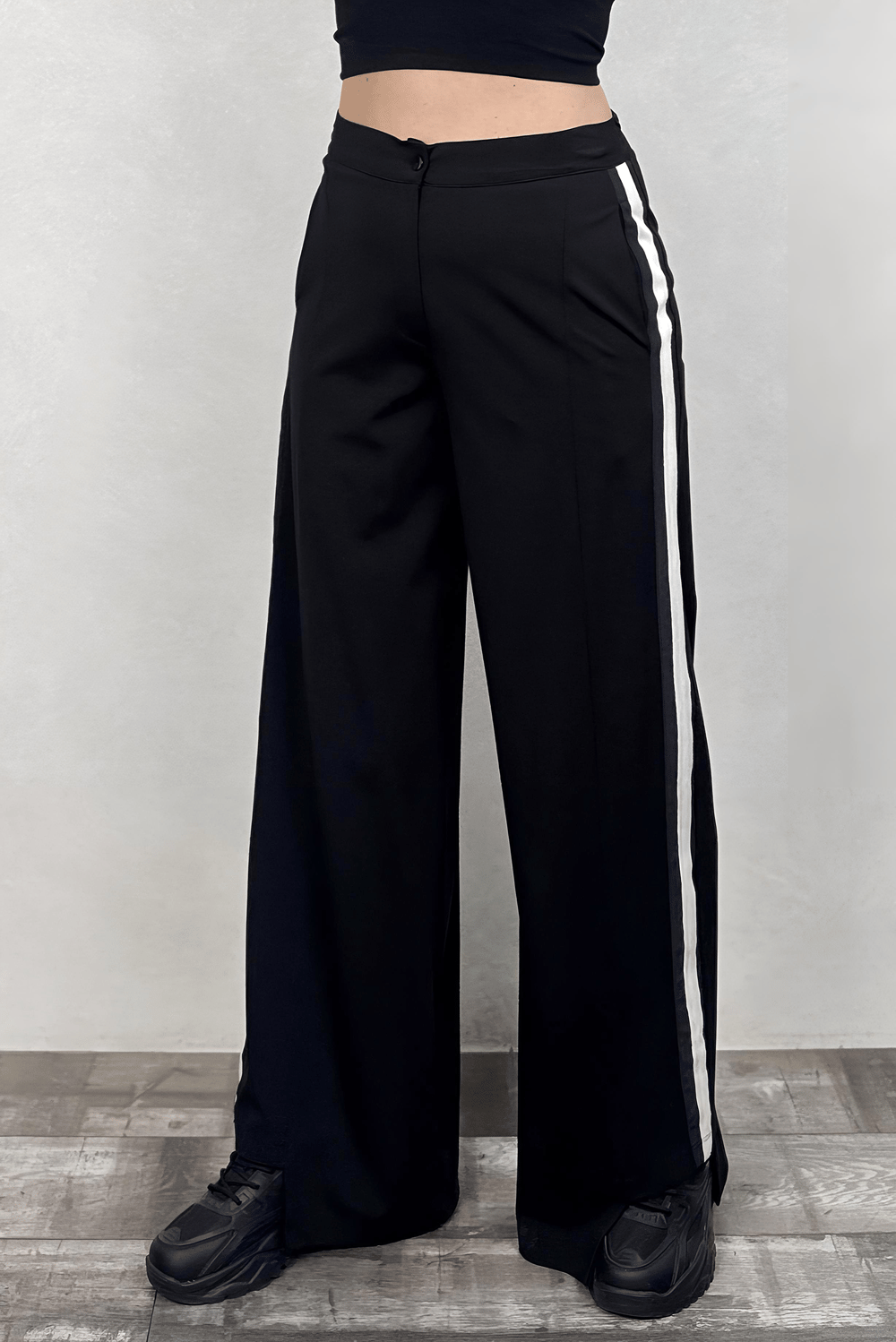 Lamante Noir Pantolon - Siyah