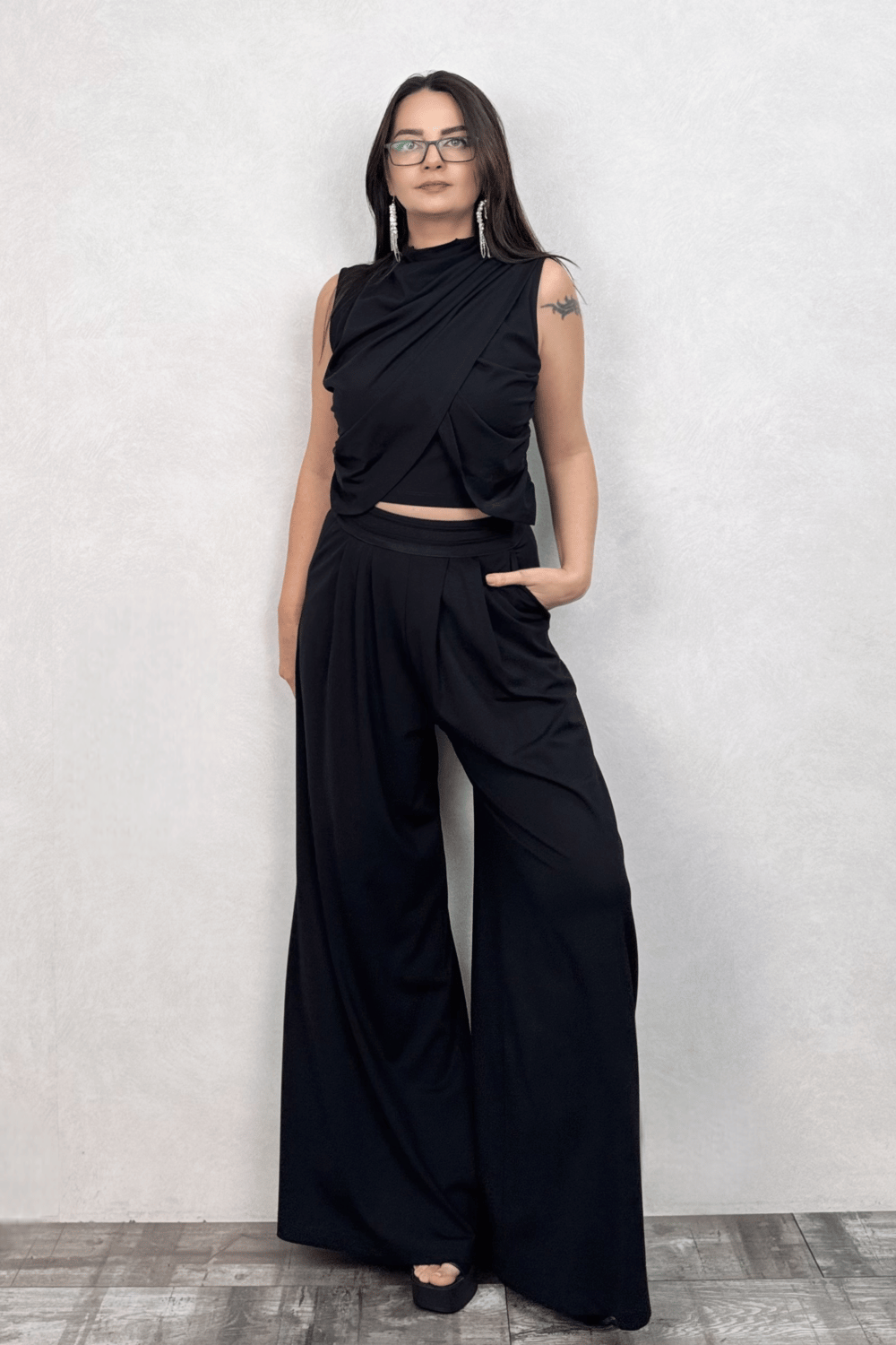 Lamante Fancy Pantolon - Siyah