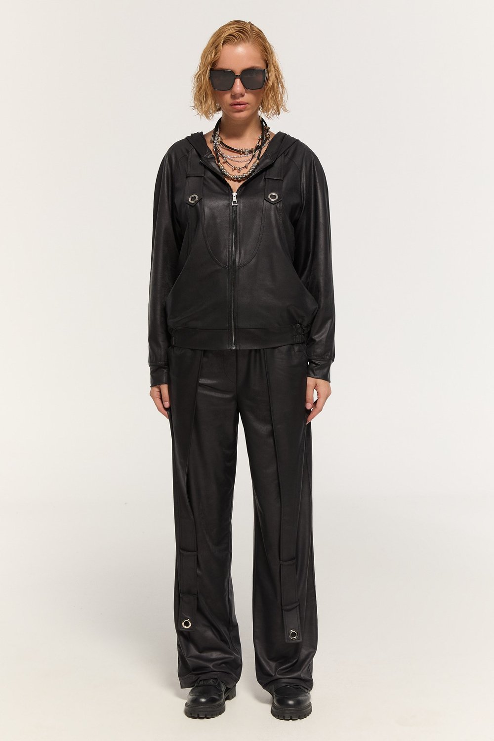 Lamante Outlaw Pantolon- Siyah