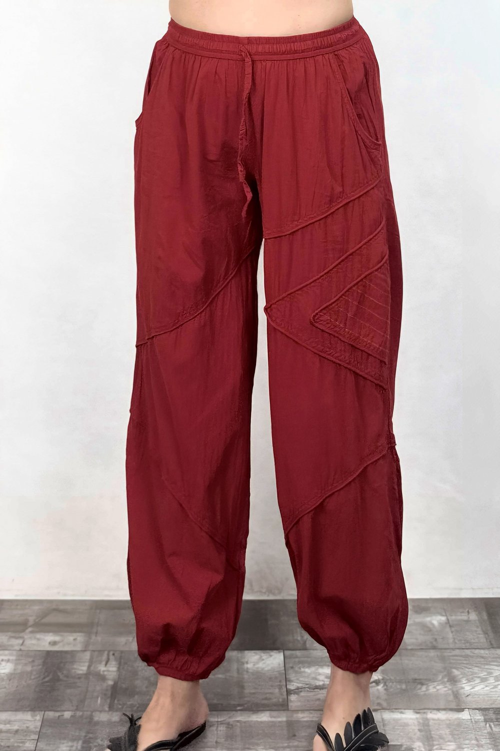 Nepal Pantolon - Kırmızı