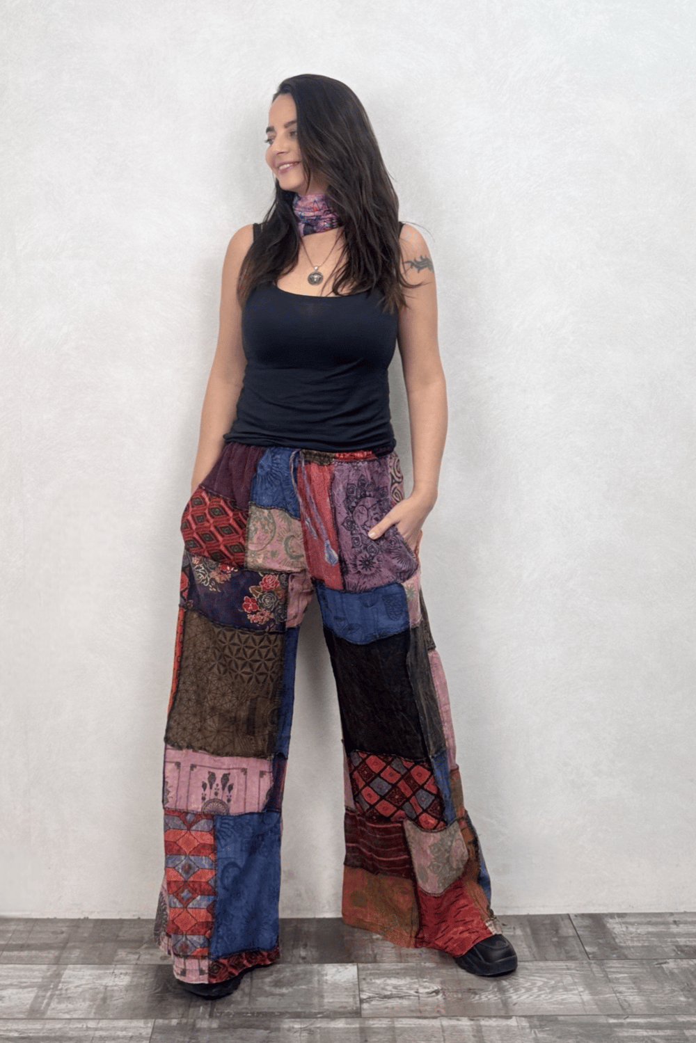 Nepal Patch Ivy Pantolon - Çok Renkli 1