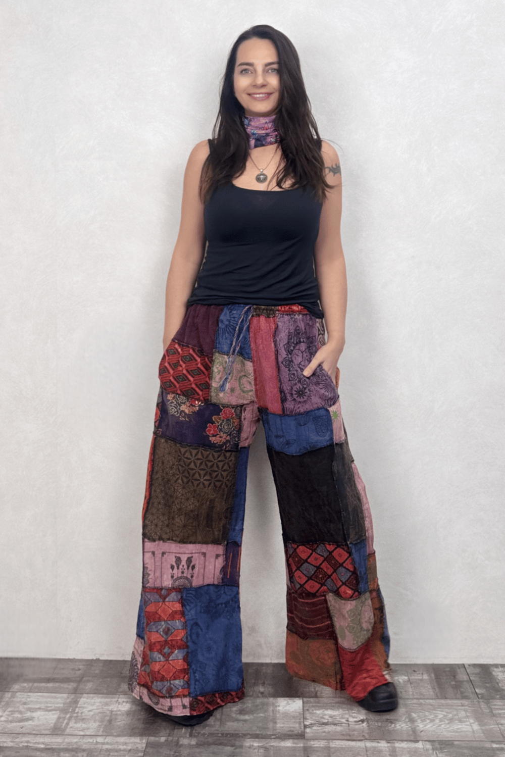 Nepal Patch Ivy Pantolon - Çok Renkli 1