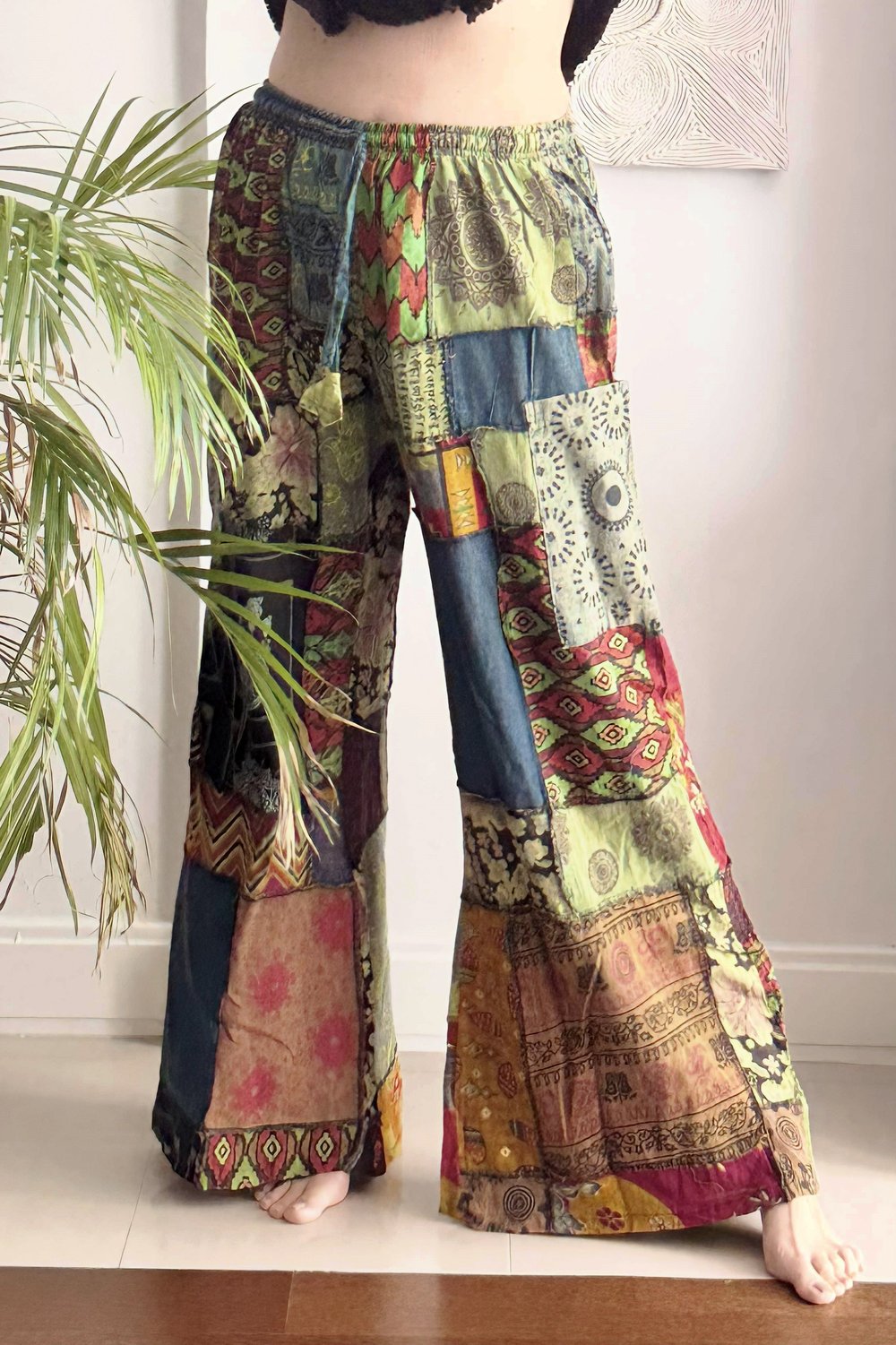 Nepal Patch Ivy Pocket Pantolon - Çok Renkli 7