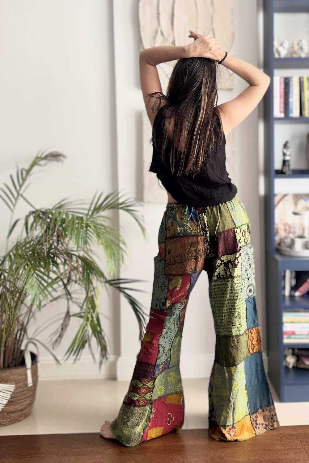 Nepal Patch Ivy Pocket Pantolon - Çok Renkli 7