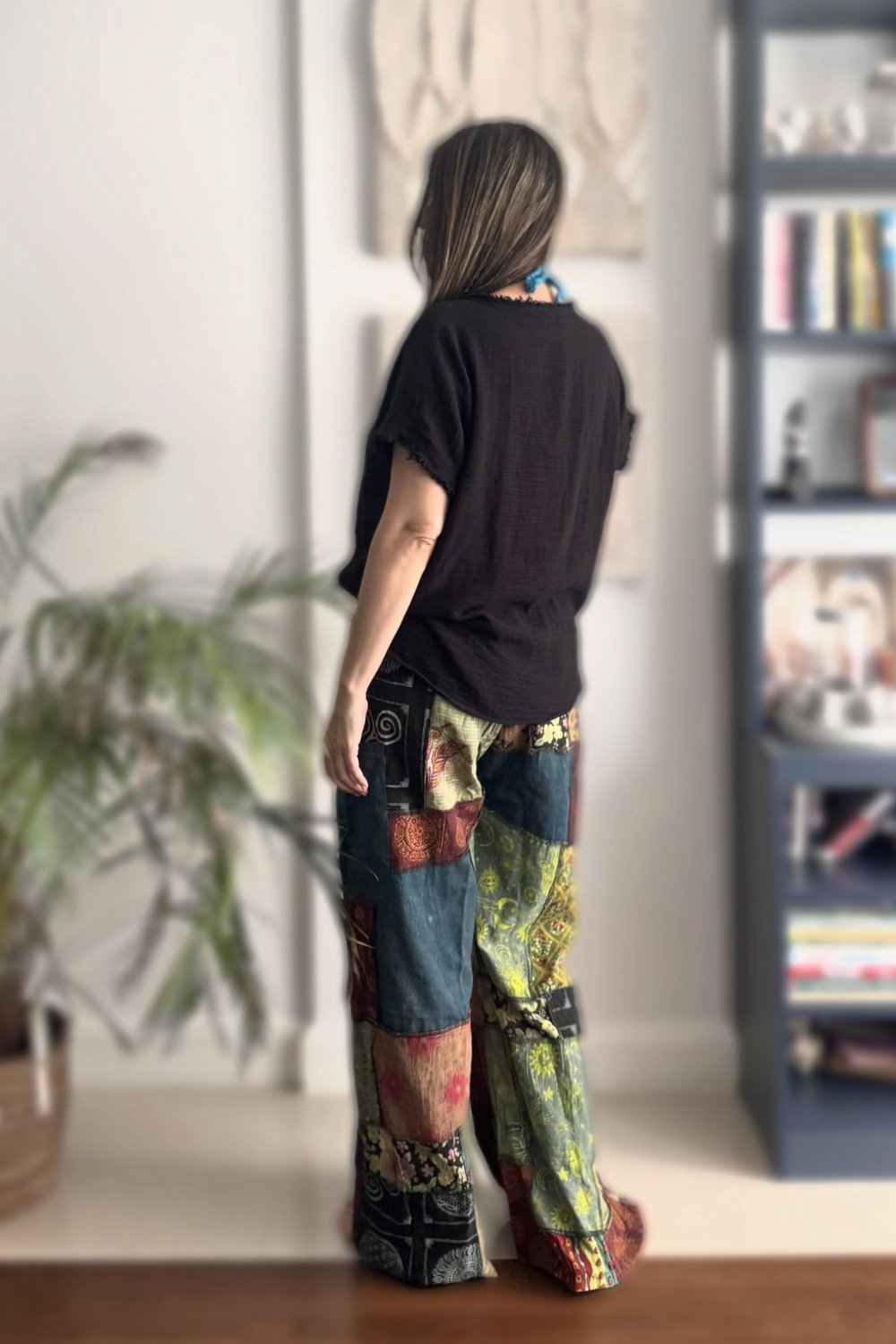 Nepal Patch Ivy Pocket Pantolon - Çok Renkli 6