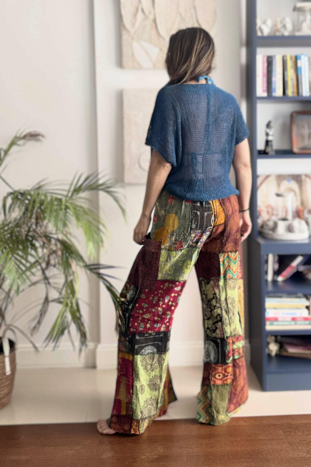 Nepal Patch Ivy Pocket Pantolon - Çok Renkli 5