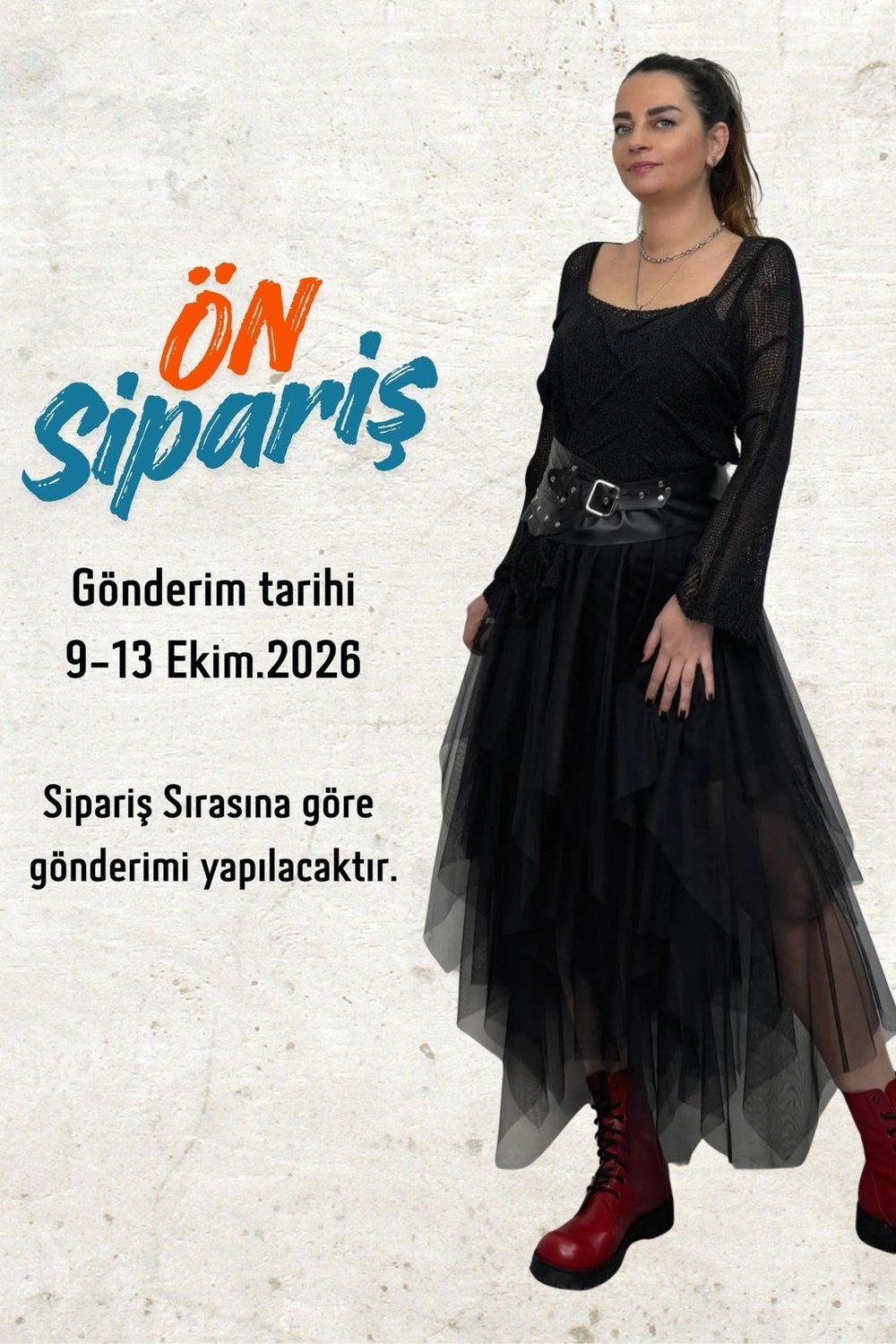 Pera Bluz Bluz ve Kat Kat Tül Etek Kombin - Siyah