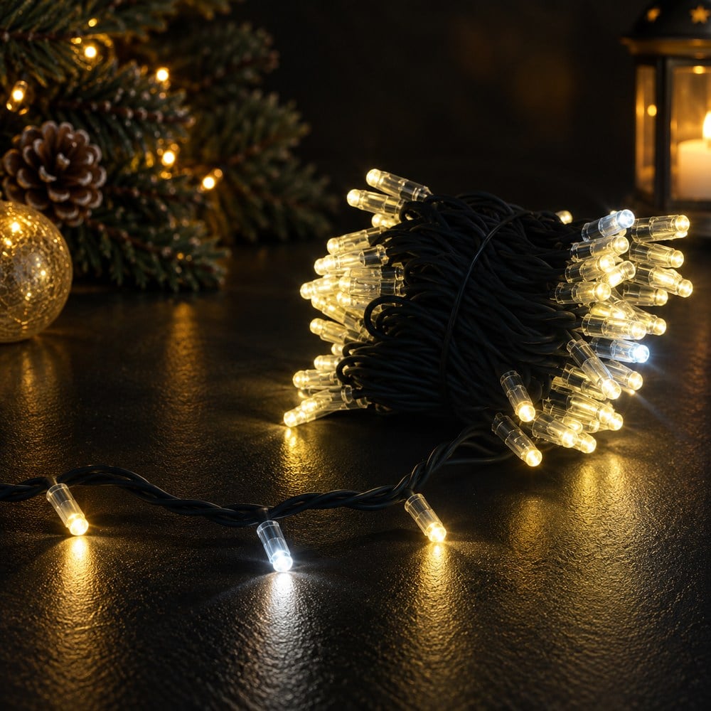 10 metre Eklenebilir İP Led Günışığına Beyaz Flaşlı Yeşil Kablo-1