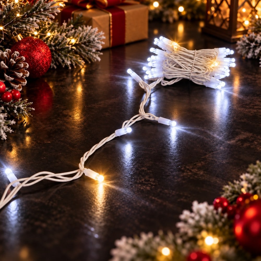 5 metre Eklenebilir İP Led Beyaz Günışığı Flaşlı 50L-1