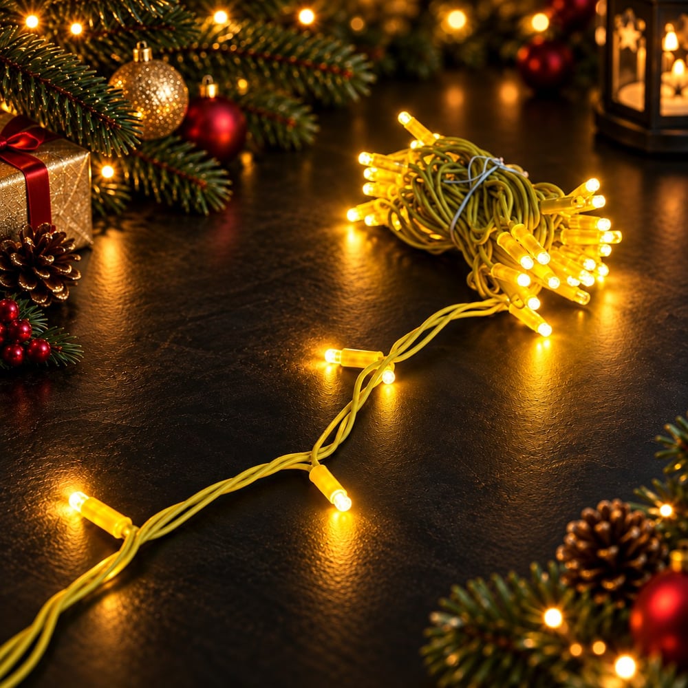 5 metre Eklenebilir İP Led Günışığı Beyaz Flaşlı 50L Gold Kablo