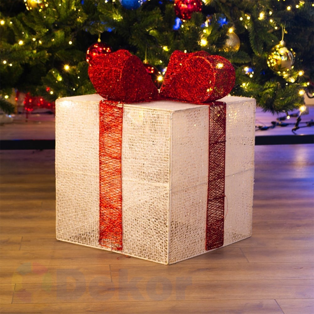 50 cm Beyaz Hediye Kutusu