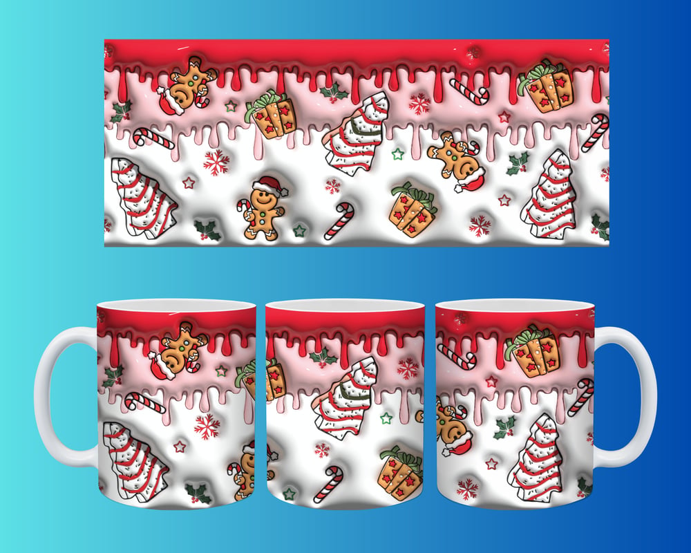 Yılbaşı ve Noel Konseptli Kupa – Renkli Özel Baskı Tasarım