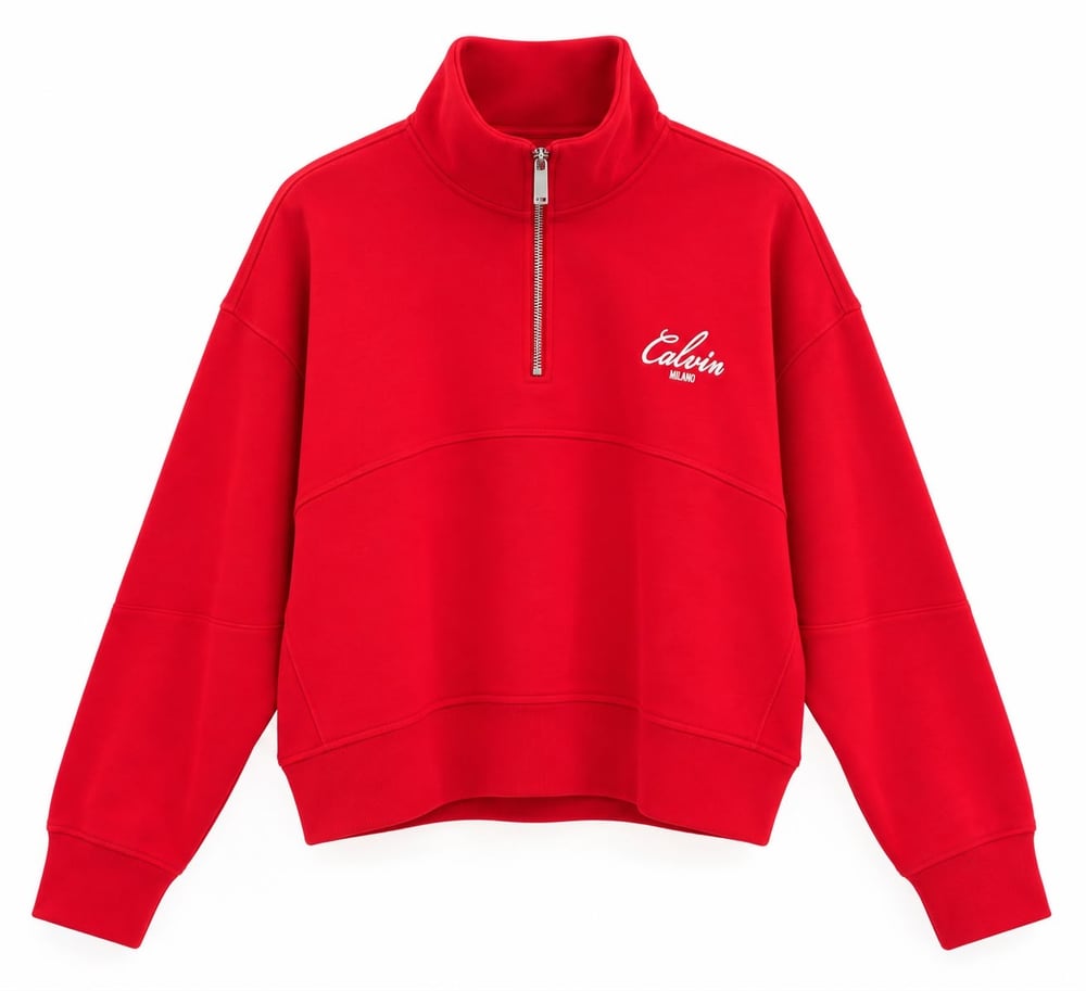 Marka Model Kırmızı Sweatshirt