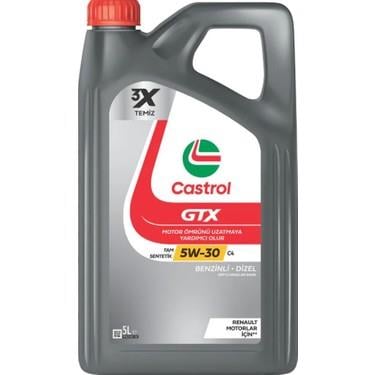 Castrol Gtx  5W-30   Motor Yağı  5 Litre
