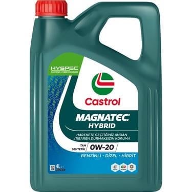 Castrol Magnatec 0W-20 Motor Yağı  5 Litre