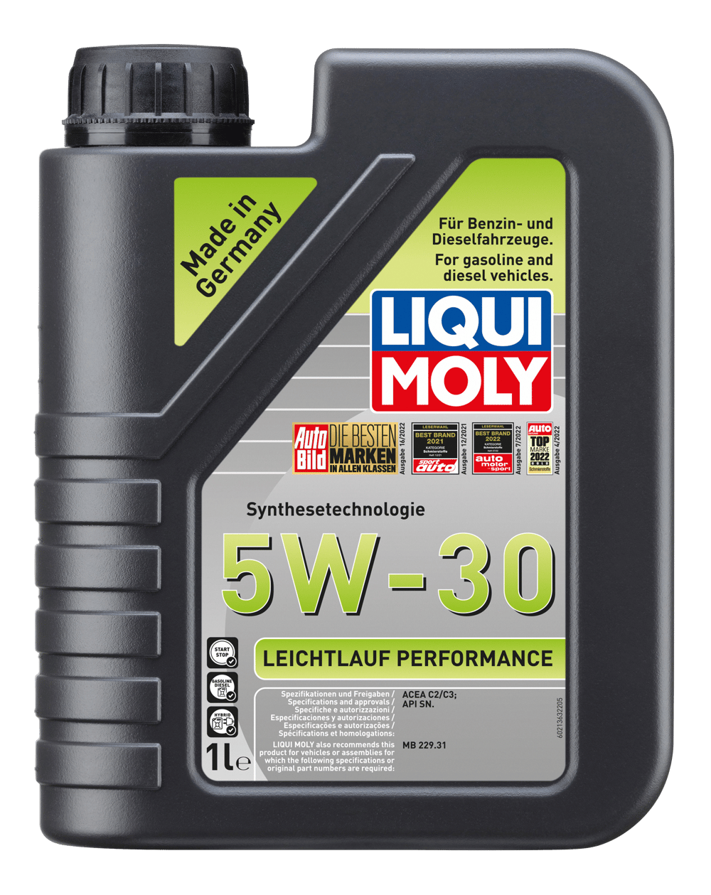 LIQUI MOLY Leichtlauf Performance 5W-30 Motor Yağı 1 Litre        