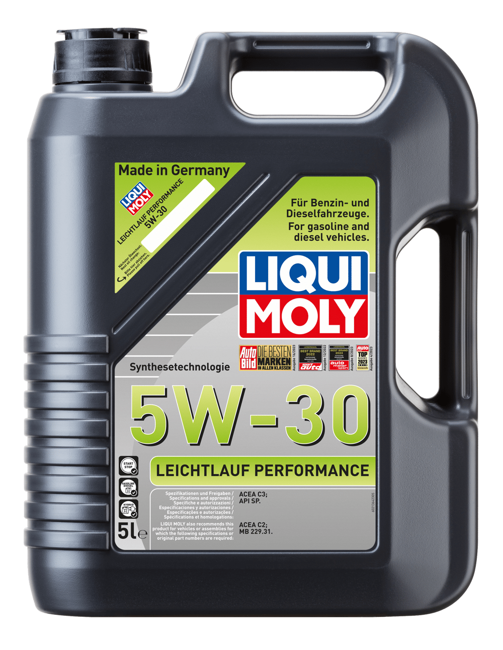 LIQUI MOLY Leichtlauf Performance 5W-30 Motor Yağı 5 Litre        