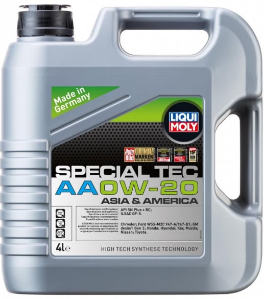 LIQUI MOLY Special Tec AA 0W-20 Motor Yağı Motor Yağı 4 Litre        