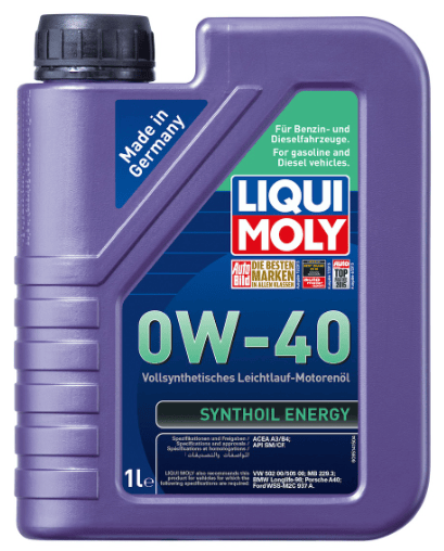 LIQUI MOLY Synthoil Energy 0W-40 Motor Yağı 1 Litre        
