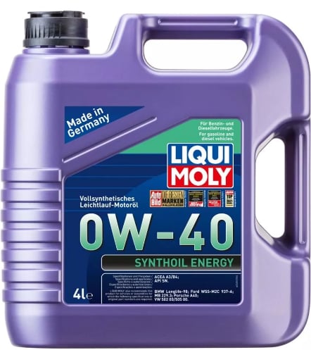 LIQUI MOLY Synthoil Energy 0W-40 Motor Yağı 4 Litre        