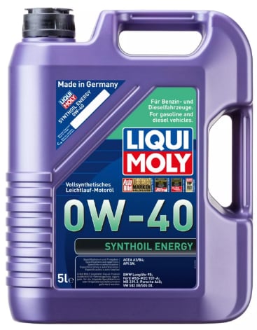 LIQUI MOLY Synthoil Energy 0W-40 Motor Yağı 5 Litre        