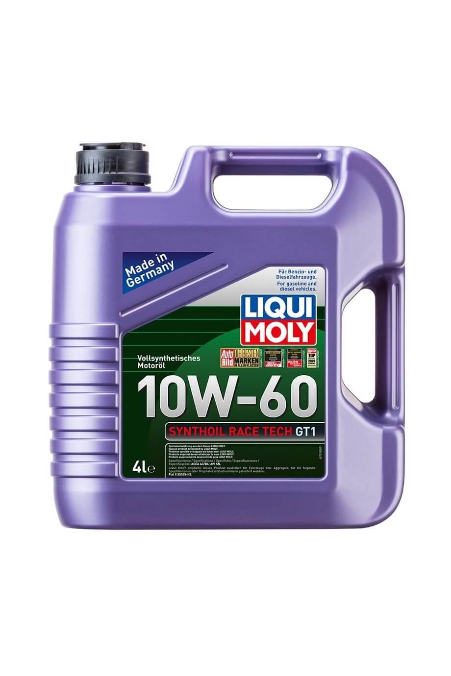 LIQUI MOLY Synthoil Race Tech GT1 10W-60 Motor Yağı 4 Litre        