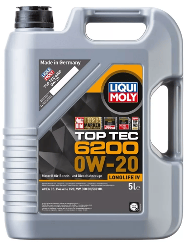 LIQUI MOLY Top Tec 6200 0W-20 Motor Yağı 5 Litre        
