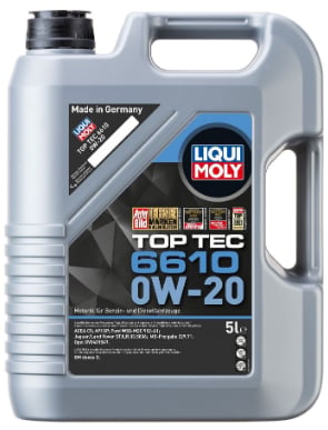 LIQUI MOLY Top Tec 6610 0W-20 Motor Yağı  5 Litre        