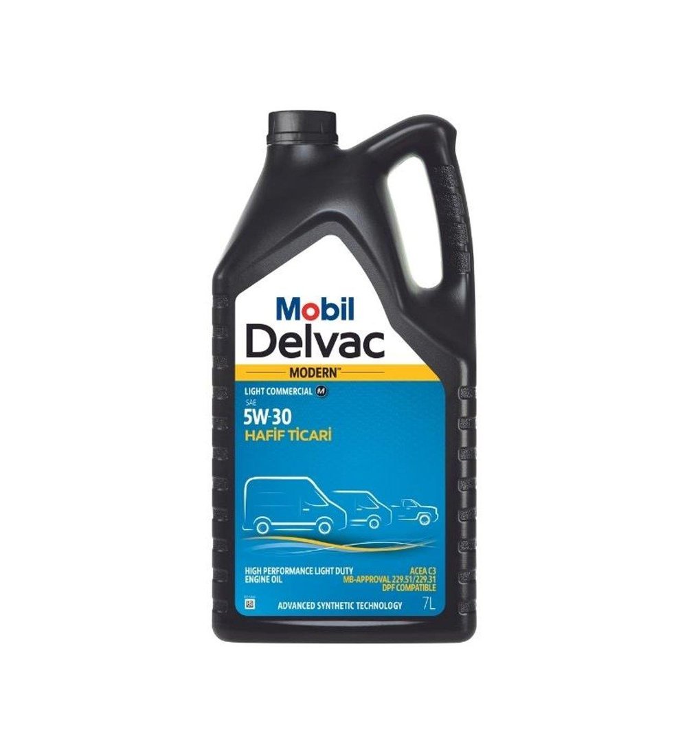 MOBİL 1 DELVAC M LIGHT COM M 5W30 Motor Yağı  7 Litre