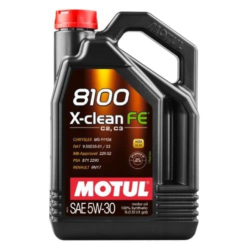 Motul 8100 X-CLEAN FE 5W-30 Motor Yağı  5 Litre