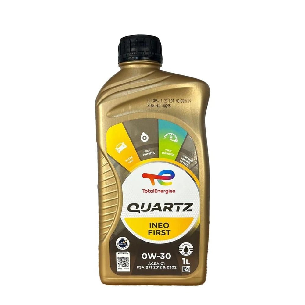 TOTAL QUARTZ INEO FIRST 0W-30 Motor Yağı 1 Litre
