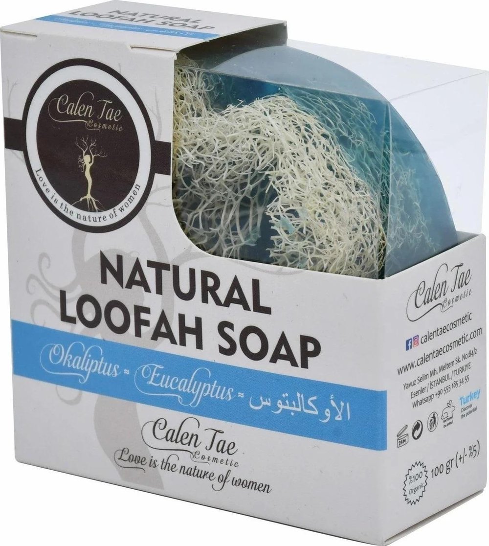 CALEN TAE NATURAL LOOFAH SOAP ARDIÇ KATRANI 100 GR