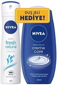 NIVEA CREME CARE 250 ML+FRESH NATURAL 150 ML HEDİYELİ
